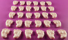 30 x Edible 3D 15mm Baby Feet icing toppers, cake cupcakes decorations T042