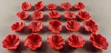20 x Edible 3D 25mm Buttercup flowers icing toppers, cake cupcakes decorations T045