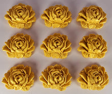 9 x Edible 3D 40mm Large Roses Rose flowers icing toppers, cake cupcakes decorations T005