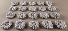 20 x Edible 3D 20mm flower flowers icing toppers, cake cupcakes decorations T021