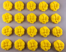 20 x Edible 3D 20mm flower flowers icing toppers, cake cupcakes decorations T028