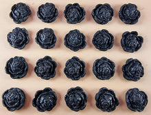 20 x Edible 3D 20mm flower flowers icing toppers, cake cupcakes decorations T029