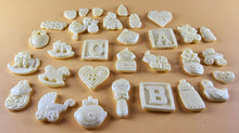 30 x Edible 3D Baby Toppers, icing toppers, cake cupcakes decorations T064