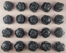 20 x Edible 3D 23mm high detail roses rose flowers icing toppers, cake cupcakes decorations T018