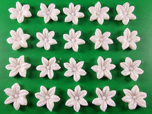 20 x Edible 3D 20mm flower flowers icing toppers, cake cupcakes decorations T034