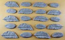 20 x Edible 3D 50mm Feather Set, icing toppers, cake cupcakes decorations T075
