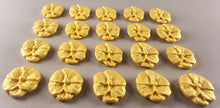 20 x Edible 3D 20mm flower flowers icing toppers, cake cupcakes decorations T028