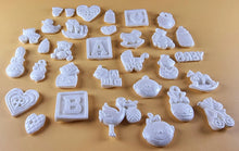 30 x Edible 3D Baby Toppers, icing toppers, cake cupcakes decorations T064