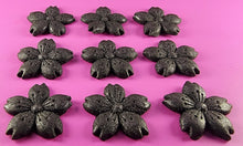 9 x Edible 3D 50mm Cherry Blossoms icing toppers, cake cupcakes decorations T052
