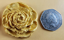 9 x Edible 3D 40mm Rose Flowers icing toppers, cake cupcakes T130
