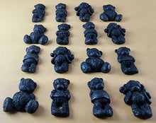 16 x Edible 3D 30mm Teddy Teddybear Set, icing toppers, cake cupcakes decorations T072