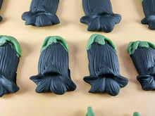 18 x Edible 3D 55mm Bluebell flowers icing toppers, cake cupcakes T119