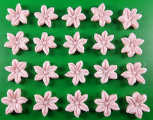 20 x Edible 3D 20mm flower flowers icing toppers, cake cupcakes decorations T034