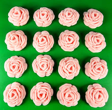 16 x Edible 3D 30mm roses rose flowers icing toppers, cake cupcakes decorations T010