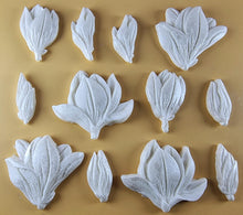 12 x Edible 3D 50mm Tulip Lilly flowers Set, icing toppers, cake cupcakes decorations T076