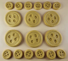 20 x Edible 3D 42mm Button Set, icing toppers, cake cupcakes decorations T079
