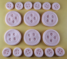 20 x Edible 3D 42mm Button Set, icing toppers, cake cupcakes decorations T079