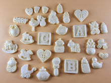 30 x Edible 3D Baby Toppers, icing toppers, cake cupcakes decorations T064