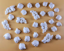30 x Edible 3D 10mm Snowdrop Flowers, icing toppers, cake cupcakes decorations T066