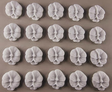 20 x Edible 3D 20mm flower flowers icing toppers, cake cupcakes decorations T028