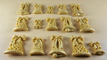 15 x Edible 3D 35mm Christmas Jingle Bells, icing toppers, cake cupcakes decorations T092