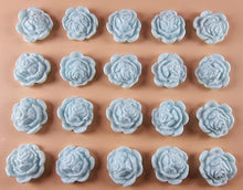 20 x Edible 3D 20mm flower flowers icing toppers, cake cupcakes decorations T029