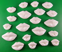20 x Edible 3D 25mm Mixed Size Lips icing toppers, cake cupcakes decorations T050