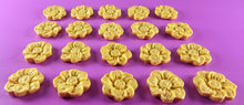 20 x Edible 3D 22mm flower flowers icing toppers, cake cupcakes decorations T025