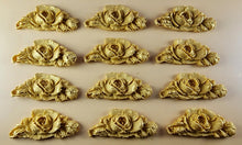 12 x Edible 3D 55mm Rose Bunches, icing toppers, cake cupcakes decorations T080
