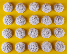 20 x Edible 3D 20mm roses rose flowers icing toppers, cake cupcakes decorations T009