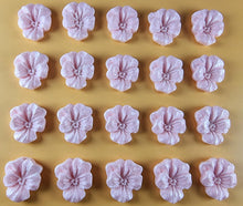 20 x Edible 3D 20mm flower flowers icing toppers, cake cupcakes decorations T027