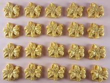20 x Edible 3D 20mm flower flowers icing toppers, cake cupcakes decorations T022