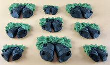 9 x Edible 3D 40mm Jingle Bells icing toppers, cake cupcakes decorations T103