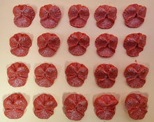 20 x Edible 3D 30mm violets violet flowers icing toppers, cake cupcakes decorations T003