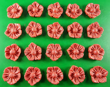 20 x Edible 3D 20mm flower flowers icing toppers, cake cupcakes decorations T032