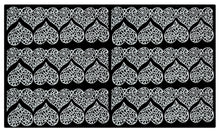 6 x Simply Heaven Edible Pre-Made Ready to Use Edible Cake Lace made from mat 62