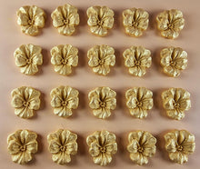 20 x Edible 3D 20mm flower flowers icing toppers, cake cupcakes decorations T027