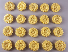 20 x Edible 3D 20mm flower flowers icing toppers, cake cupcakes decorations T021