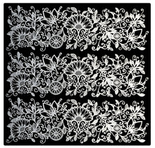 3 x Simply Heaven Edible Pre-Made Ready to Use Edible Cake Lace made from mat 51