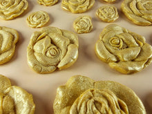 15 x Edible 3D Mixed Roses flowers Set, icing toppers, cake cupcakes decorations T077