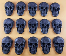 15 x Edible 3D 42mm Skulls, Skull icing toppers, cake cupcakes decorations T040