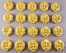 20 x Edible 3D 20mm flower flowers icing toppers, cake cupcakes decorations T028