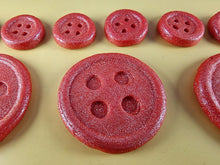 20 x Edible 3D 42mm Button Set, icing toppers, cake cupcakes decorations T079