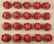 20 x Edible 3D 20mm flower flowers icing toppers, cake cupcakes decorations T029
