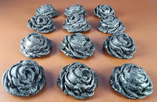 12 x Edible 3D 34mm large roses rose flowers icing toppers, cake cupcakes decorations T011