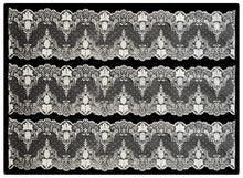3 x Simply Heaven Edible Pre-Made Ready to Use Edible Cake Lace made from mat 70