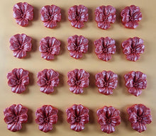 20 x Edible 3D 20mm flower flowers icing toppers, cake cupcakes decorations T027