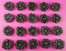 20 x Edible 3D 22mm flower flowers icing toppers, cake cupcakes decorations T025