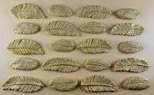20 x Edible 3D 50mm Feather Set, icing toppers, cake cupcakes decorations T075