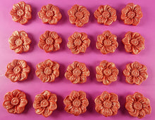 20 x Edible 3D 22mm flower flowers icing toppers, cake cupcakes decorations T025